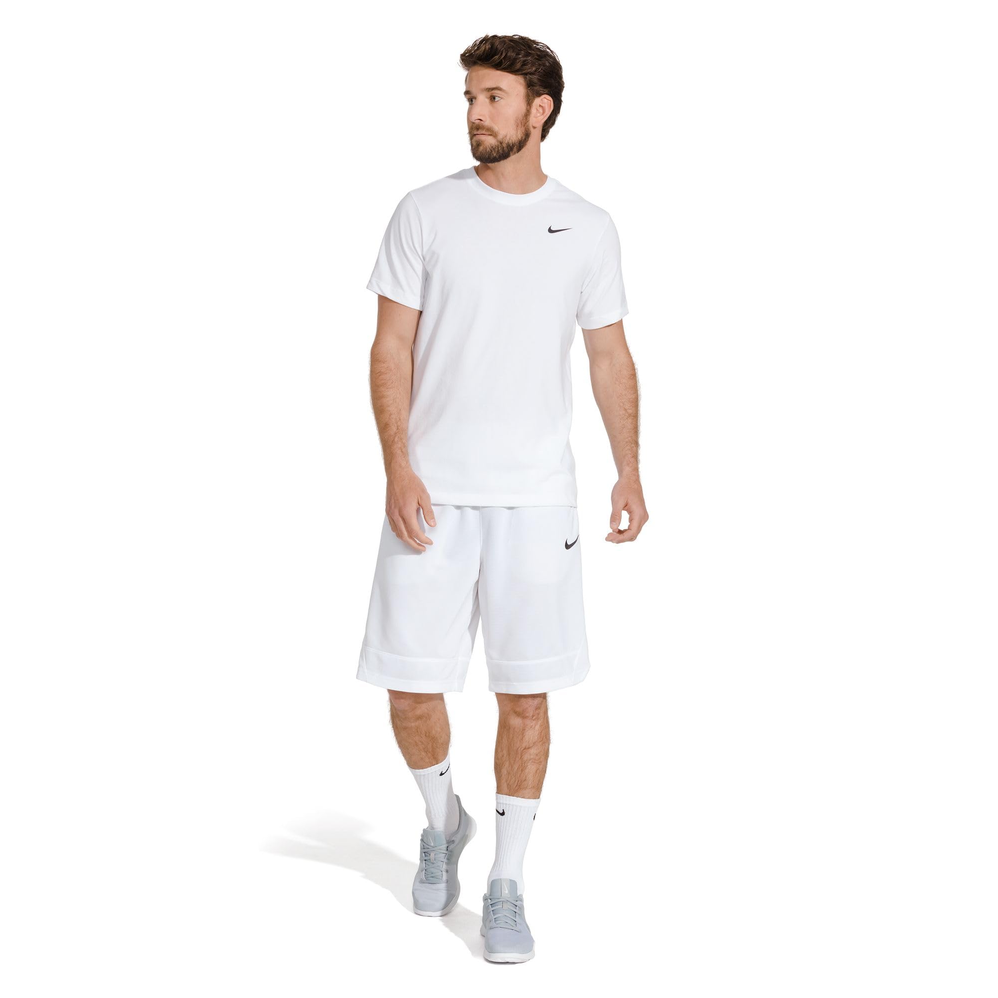 Nike Unisex Adult Everyday Cushioned Training Crew Socks (6-Pack) | Mens and Womens