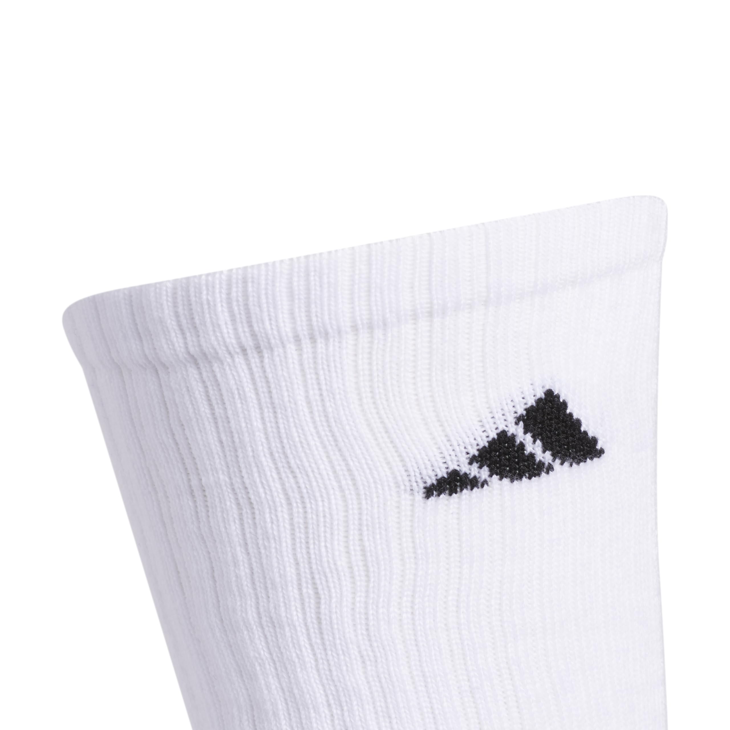adidas Men's Athletic Cushioned Crew Socks (6 Pairs) Durable & Comfortable