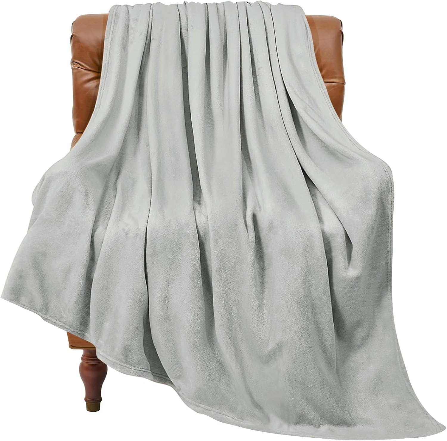 BEDELITE Fleece Blanket Black Throw Blankets for Couch & Bed, Luxury Plush Cozy Fuzzy Blanket 50x60 inches, Super Soft Warm Lightweight Throw Blanket for Travel Camping