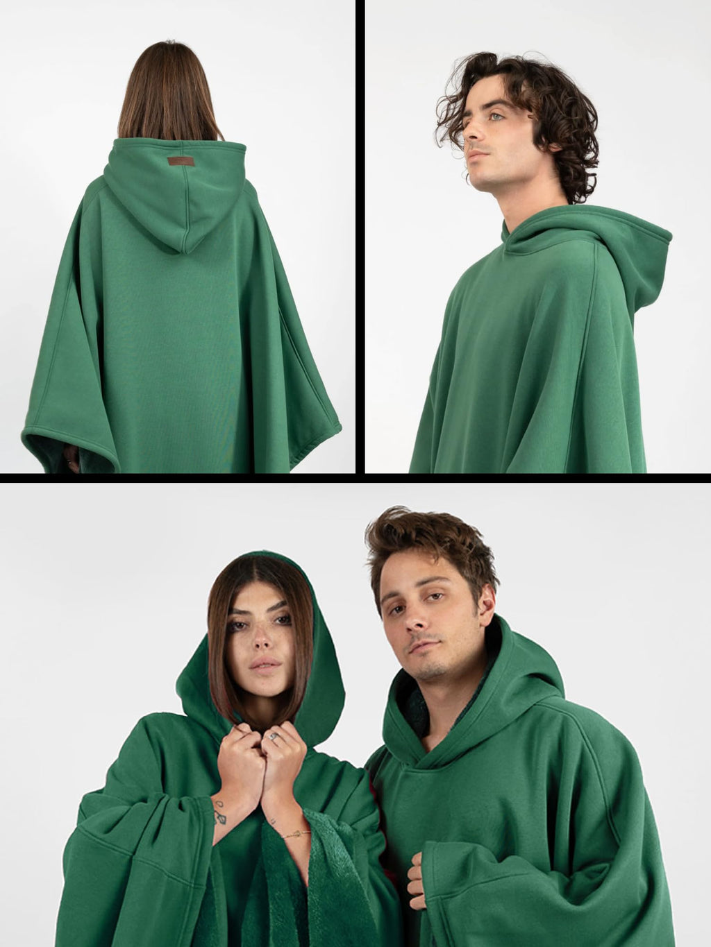 FREE THE SHEEP Eden Hoodie – Oversized Weighted Hoodie Cloak with Ultra-Soft Faux Fur Liner