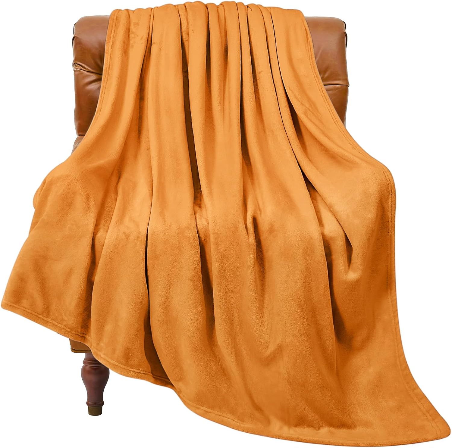 BEDELITE Fleece Blanket Black Throw Blankets for Couch & Bed, Luxury Plush Cozy Fuzzy Blanket 50x60 inches, Super Soft Warm Lightweight Throw Blanket for Travel Camping
