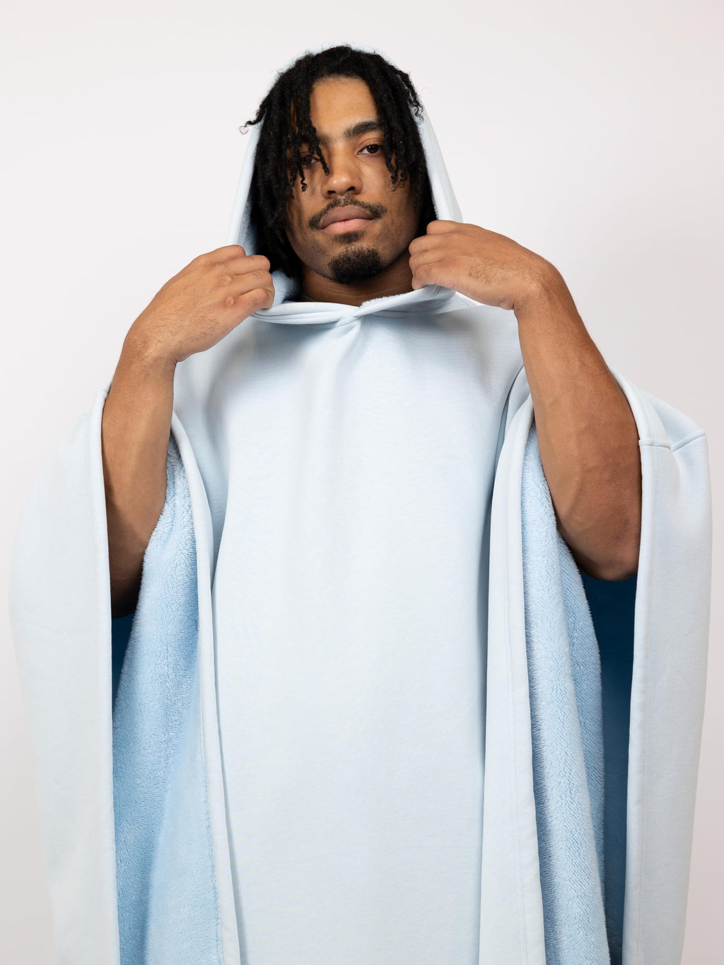FREE THE SHEEP Eden Hoodie – Oversized Weighted Hoodie Cloak with Ultra-Soft Faux Fur Liner