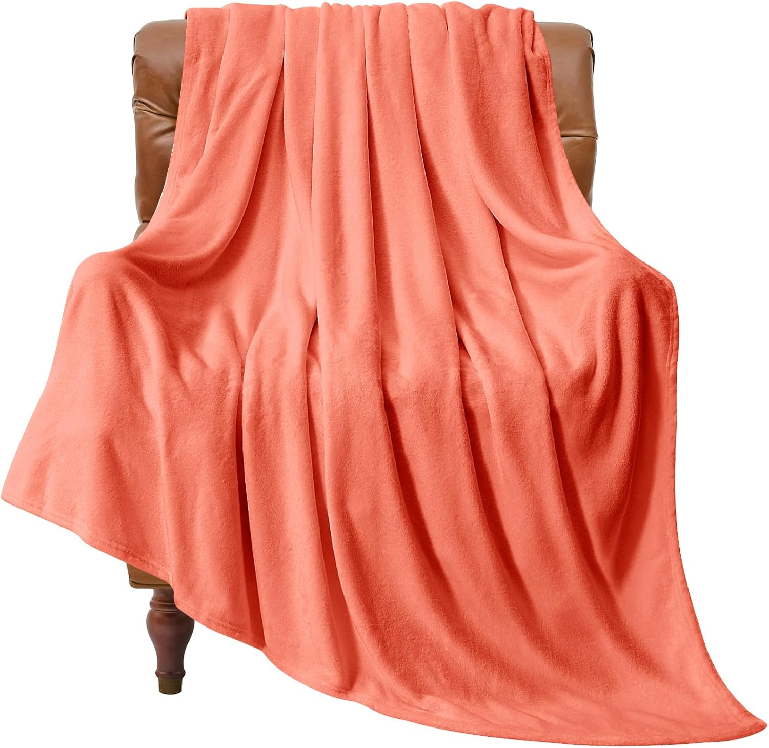 BEDELITE Fleece Blanket Black Throw Blankets for Couch & Bed, Luxury Plush Cozy Fuzzy Blanket 50x60 inches, Super Soft Warm Lightweight Throw Blanket for Travel Camping