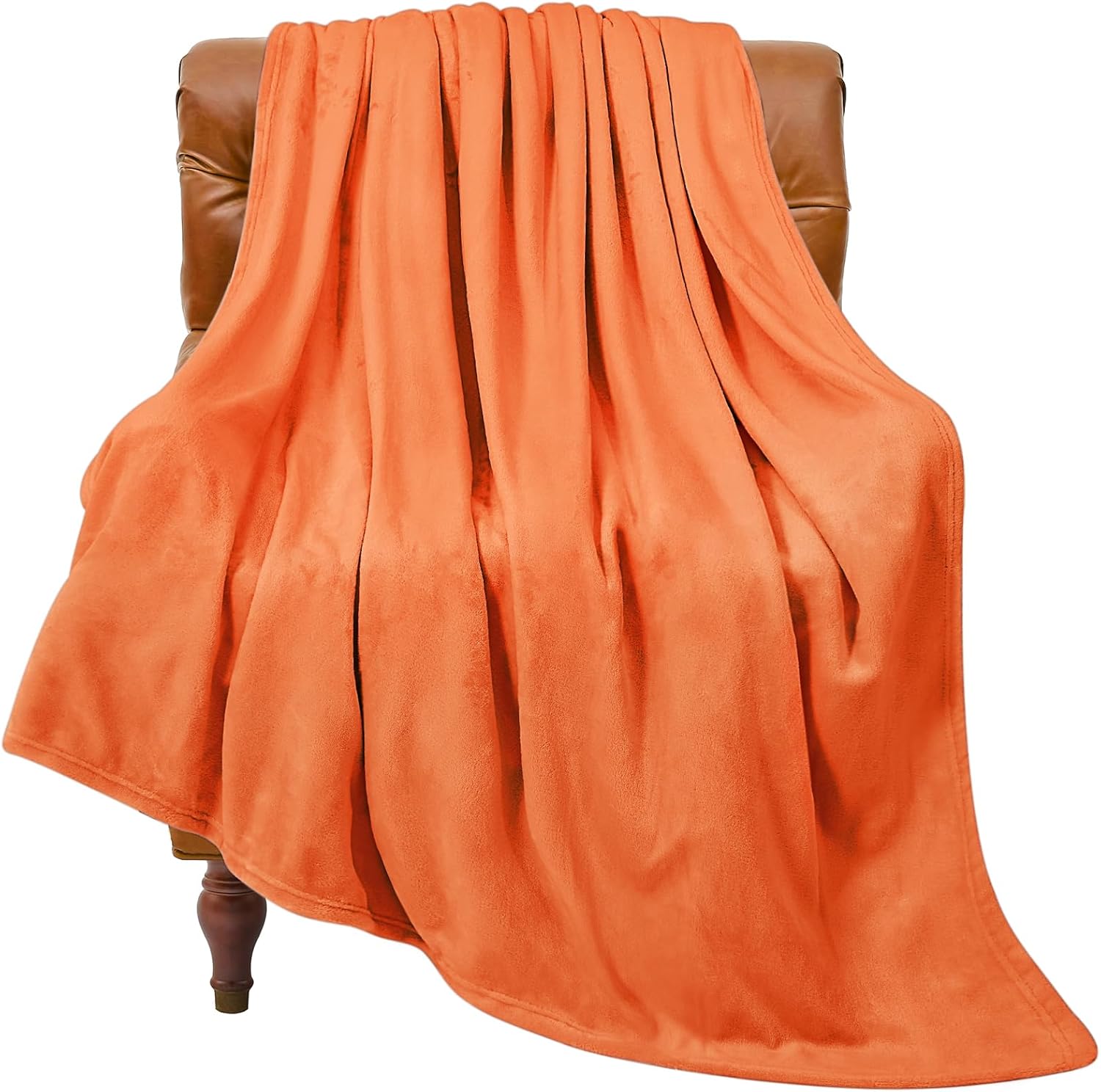 BEDELITE Fleece Blanket Black Throw Blankets for Couch & Bed, Luxury Plush Cozy Fuzzy Blanket 50x60 inches, Super Soft Warm Lightweight Throw Blanket for Travel Camping