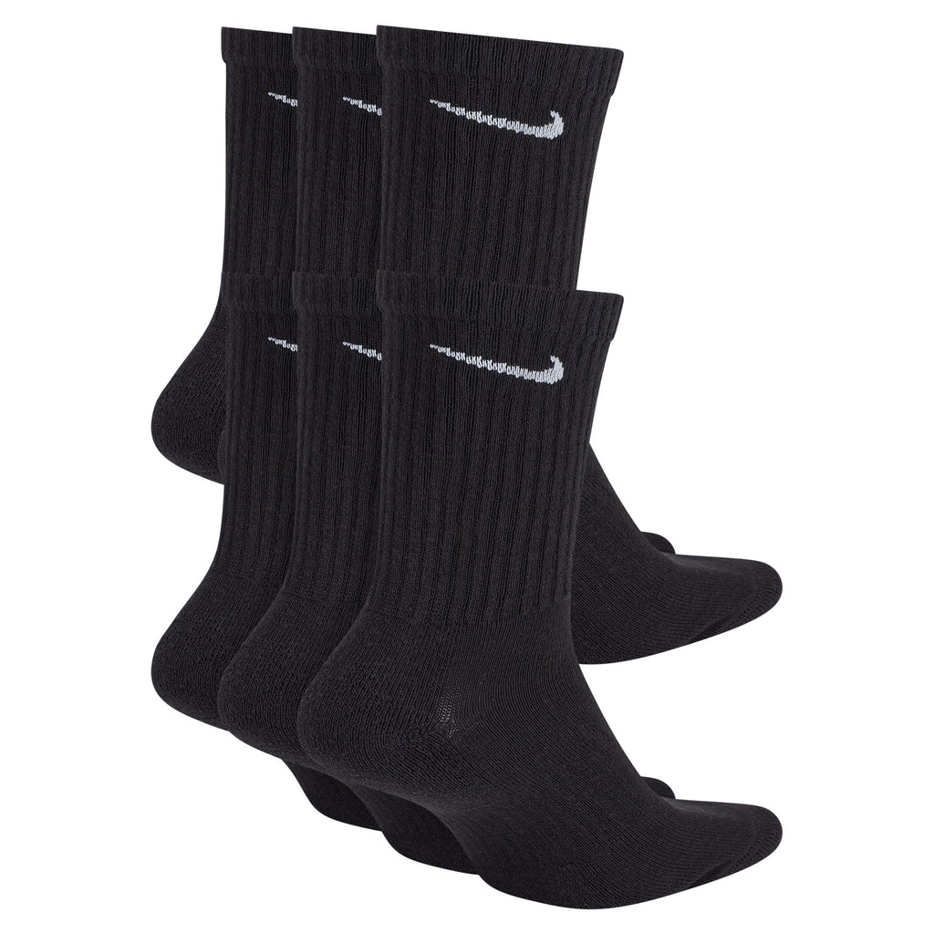 Nike Unisex Adult Everyday Cushioned Training Crew Socks (6-Pack) | Mens and Womens