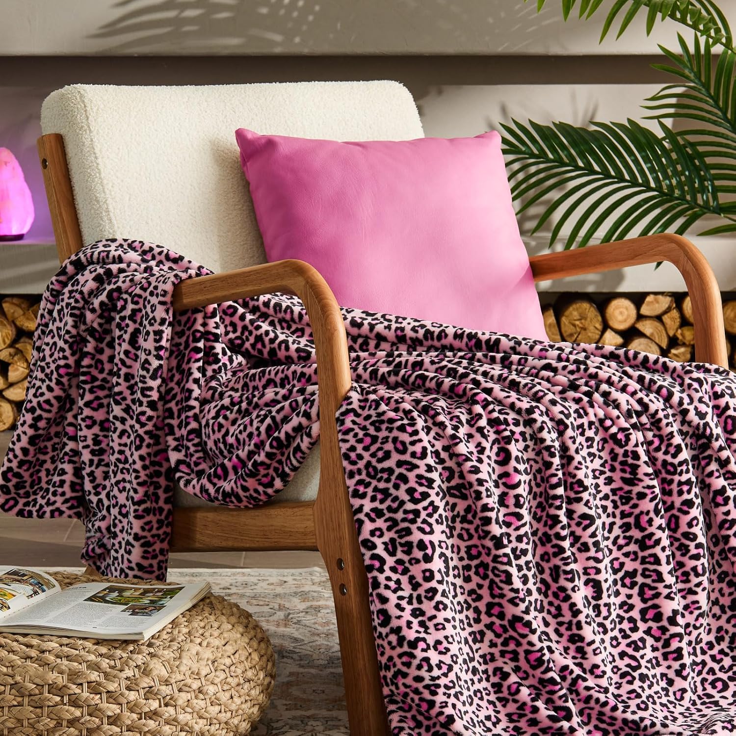BEDELITE Fleece Blanket Black Throw Blankets for Couch & Bed, Luxury Plush Cozy Fuzzy Blanket 50x60 inches, Super Soft Warm Lightweight Throw Blanket for Travel Camping