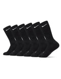Nike Unisex Adult Everyday Cushioned Training Crew Socks (6-Pack) | Mens and Womens