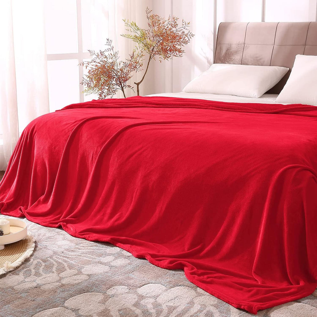 BEDELITE Fleece Blanket Black Throw Blankets for Couch & Bed, Luxury Plush Cozy Fuzzy Blanket 50x60 inches, Super Soft Warm Lightweight Throw Blanket for Travel Camping