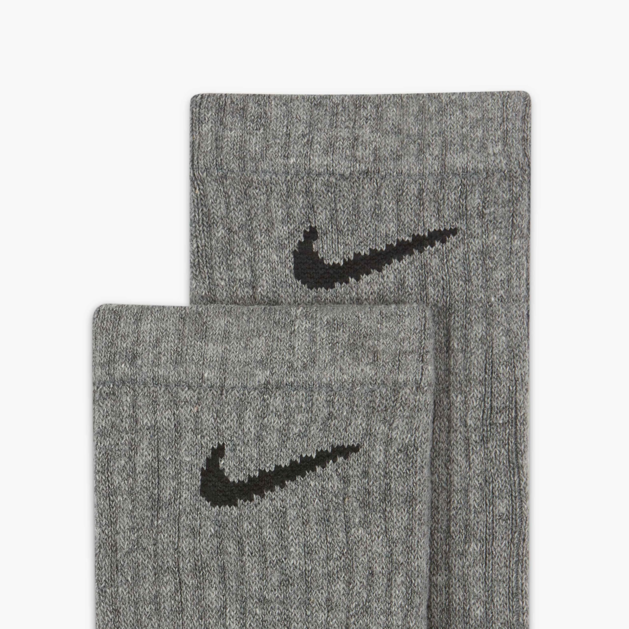Nike Unisex Adult Everyday Cushioned Training Crew Socks (6-Pack) | Mens and Womens