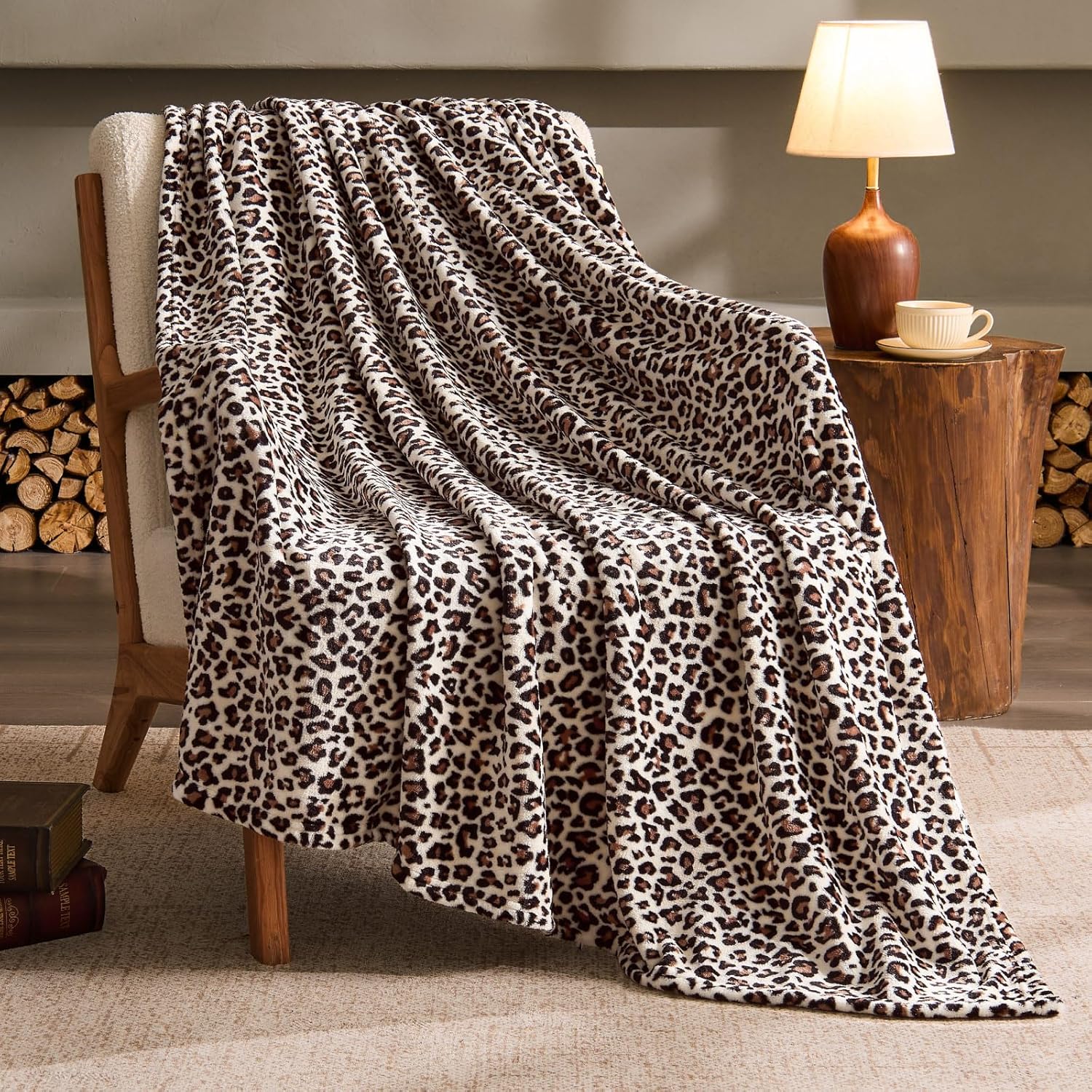 BEDELITE Fleece Blanket Black Throw Blankets for Couch & Bed, Luxury Plush Cozy Fuzzy Blanket 50x60 inches, Super Soft Warm Lightweight Throw Blanket for Travel Camping